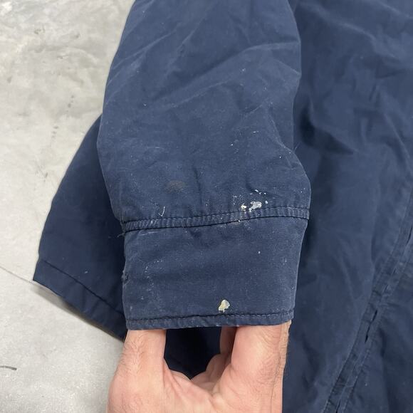 Polo Ralph Lauren RL Casaul bomber Jacket 100% Cotton Lined Men's Blue size L - Picture 2 of 7